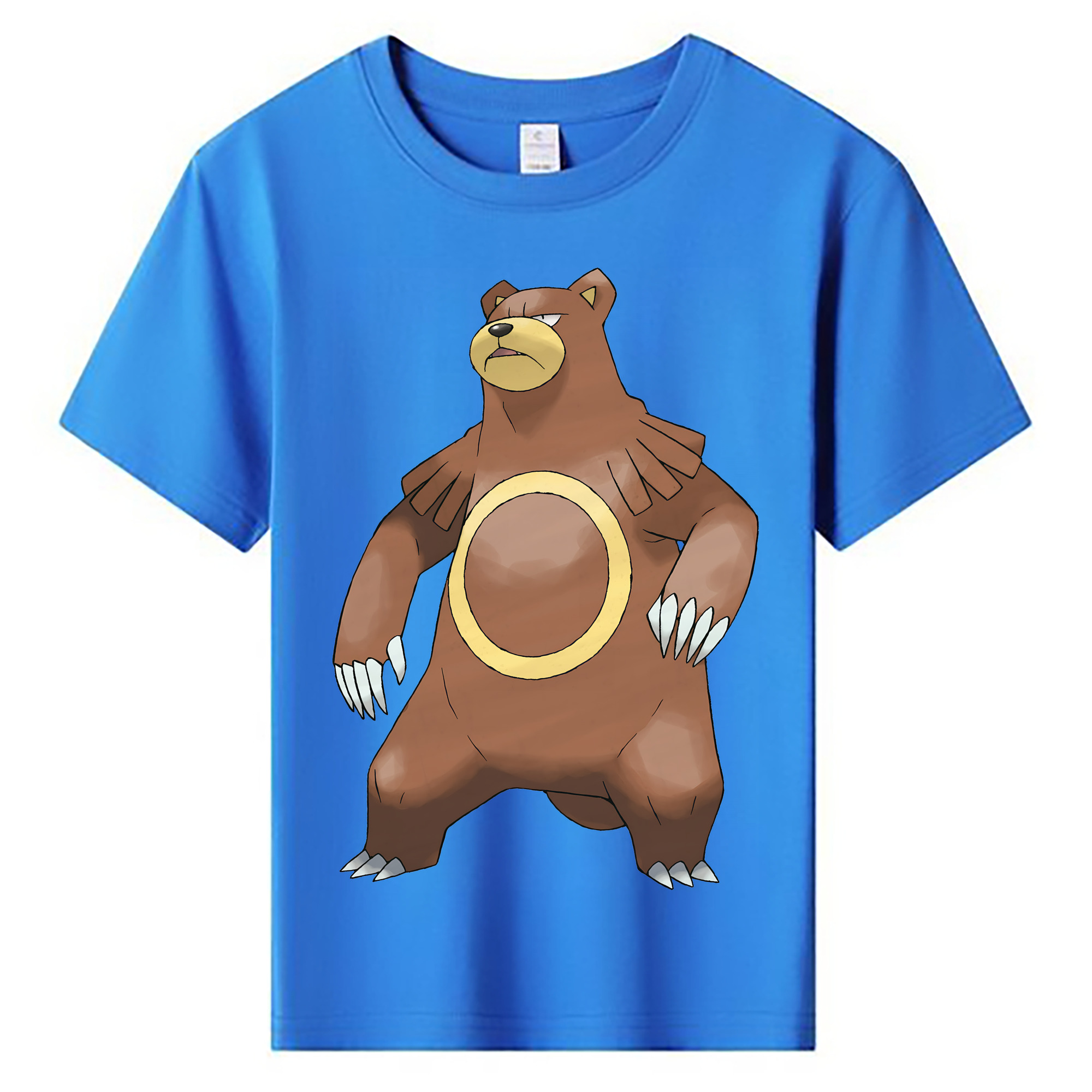 （画像用） ポケットモンスター Pokémon 綿100％キッズTシャツ（フロントプリント）
